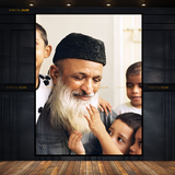 Abdul Sattar Edhi Pakistan Premium Wall Art