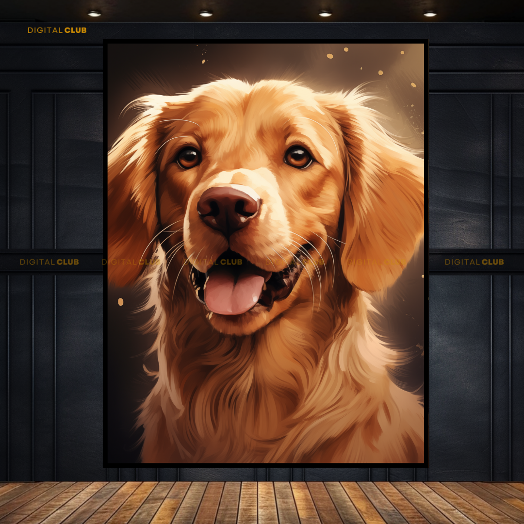 Dog Artwork - Animal & Wildlife Premium Wall Art