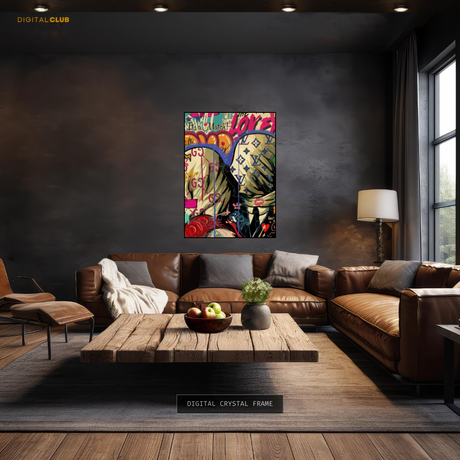 LV x Gucci - Pop ART - Premium Wall Art