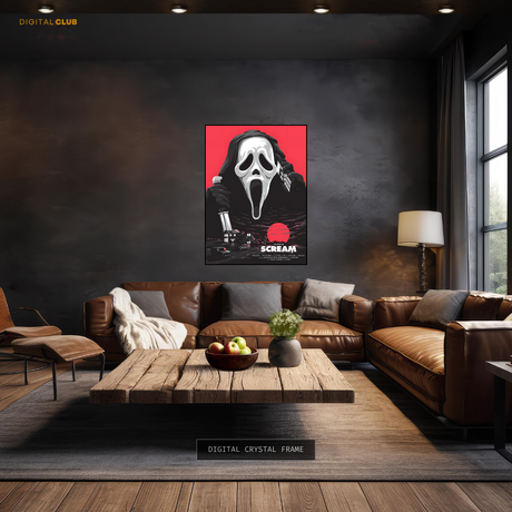 Scream Movie Artwork - Premium Wall Art