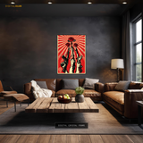 Guns & Roses Artwork Premium Wall Art