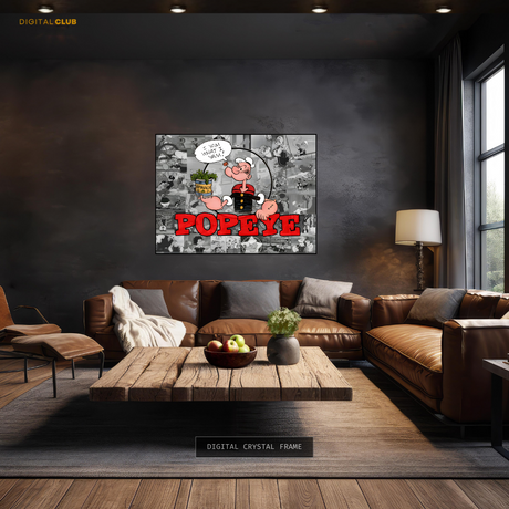 Popeye the Sailor Man Premium Wall Art