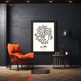 Keith Haring - American Artist - Artwork 2 Premium Wall Art