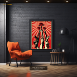 Guns & Roses Artwork Premium Wall Art