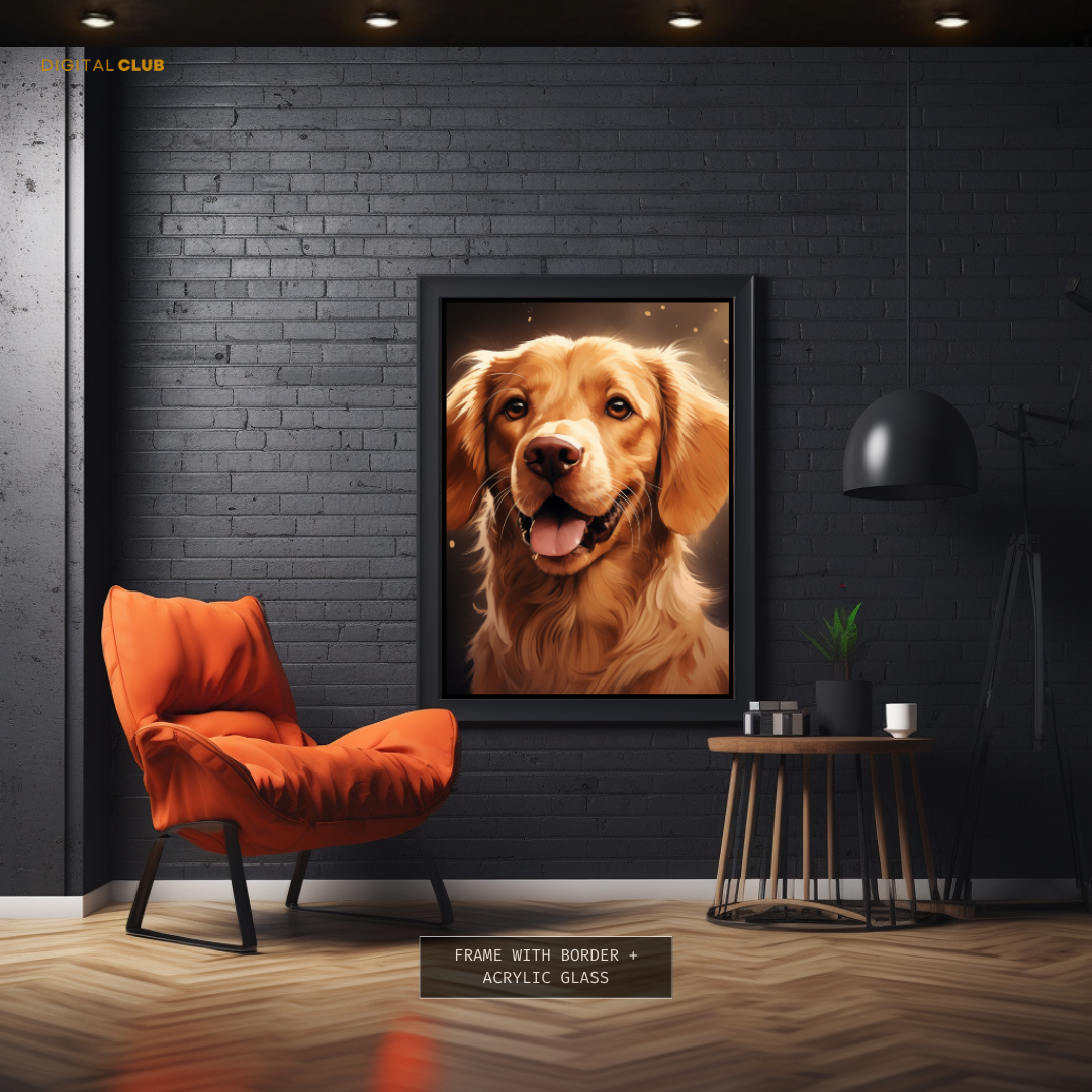 Dog Artwork - Animal & Wildlife Premium Wall Art