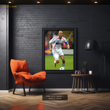 Zidane Football Legend Premium Wall Art