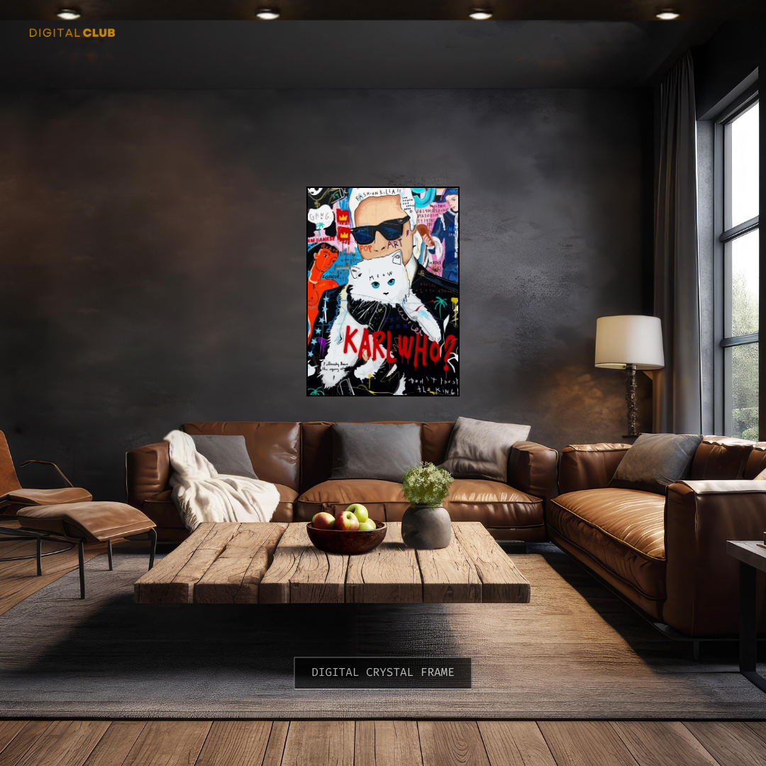 Karl Who - Pop ART - Premium Wall Art