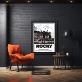 Rocky Movie - Signed Memorabilia - Premium Wall Art