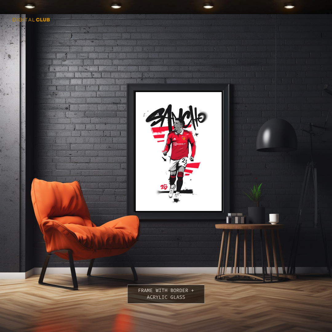 Sancho - Football - Premium Wall Art