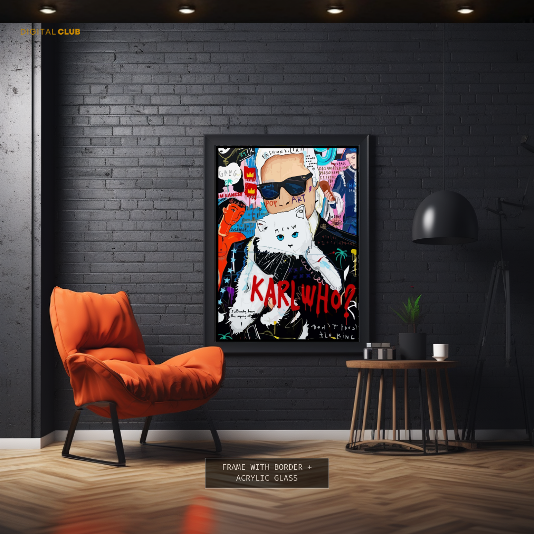 Karl Who - Pop ART - Premium Wall Art