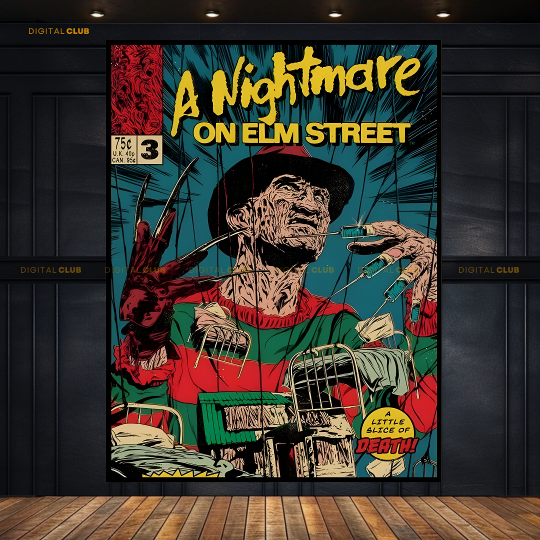 A Nightmare on Elm Street Movie Premium Wall Art