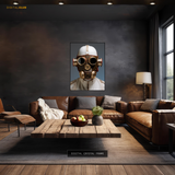 Louis Vuitton Leather Mask Fashion Premium Wall Art