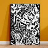 Graffiti - Artwork - Premium Wall Art