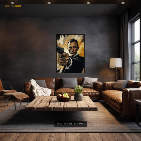 Daniel Craig 007 Premium Wall Art