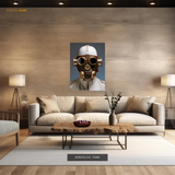 Louis Vuitton Leather Mask Fashion Premium Wall Art