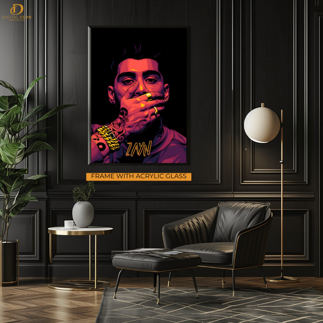 Zayn Malik - Music Artist - Premium Wall Art