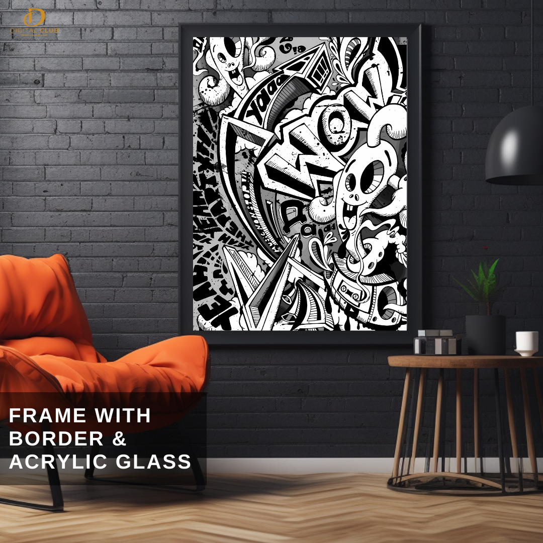 Graffiti - Artwork - Premium Wall Art