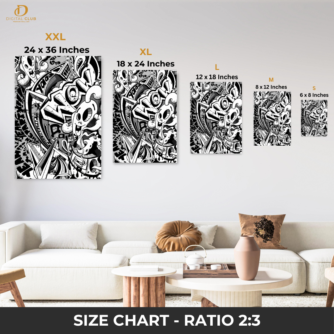 Graffiti - Artwork - Premium Wall Art