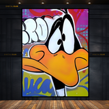 Daffy Duck - Artwork - Premium Wall Art