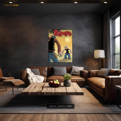 Popeye in the Desert Premium Wall Art