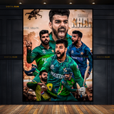 Shadab Khan Pakistan Cricket Premium Wall Art