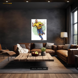 Ronaldo - Brazil Football - Premium Wall Art