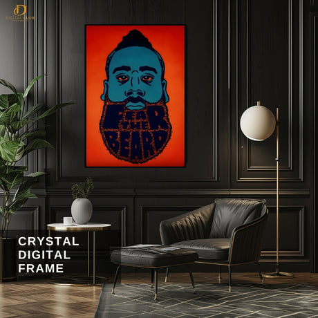 James Harden - Basketball - Premium Wall Art