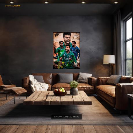 Shadab Khan Pakistan Cricket Premium Wall Art