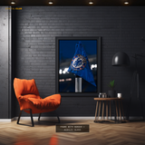 Chelsea Football Club Flag - Premium Wall Art