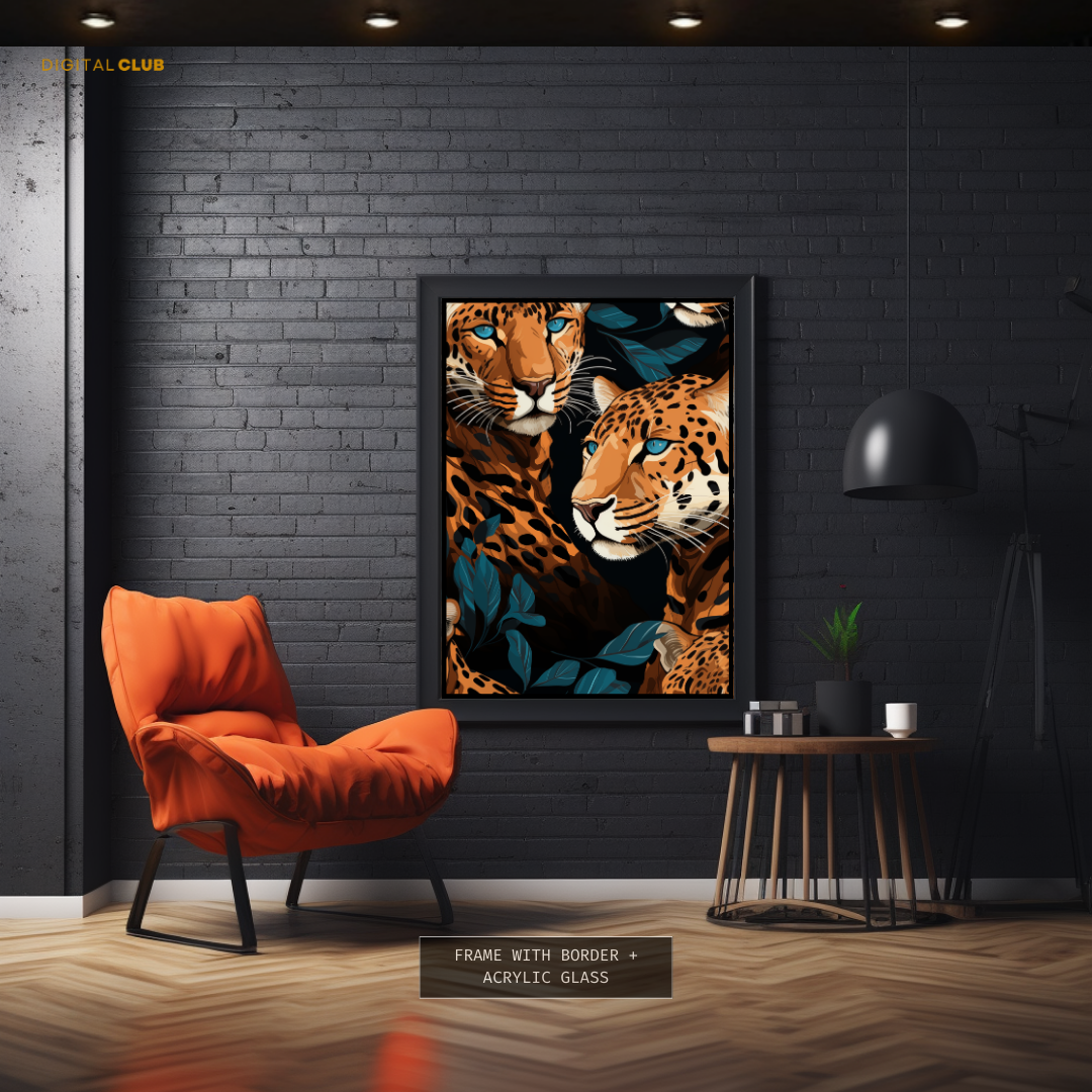 Tiger Artwork 2 - Animal & Wildlife Premium Wall Art