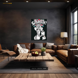 Looney Toons Bugs Bunny Smash Premium Wall Art