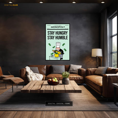 Monopoly Quote 4 Premium Wall Art