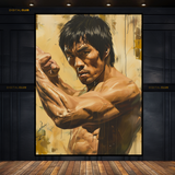 Bruce Lee MMA Premium Wall Art