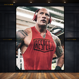 The ROCK Fitness Premium Wall Art