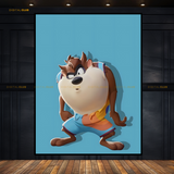 Taz Mania - Artwork - Premium Wall Art