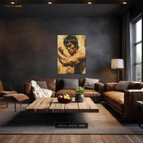 Bruce Lee MMA Premium Wall Art