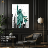 Statue Of Liberty - Artwork - Premium Wall Art