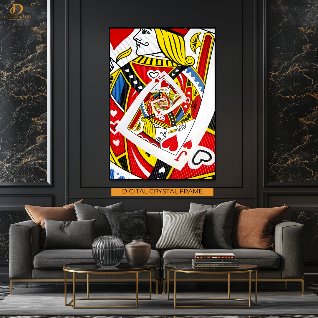 Jack of HEARTS - Premium Wall Art