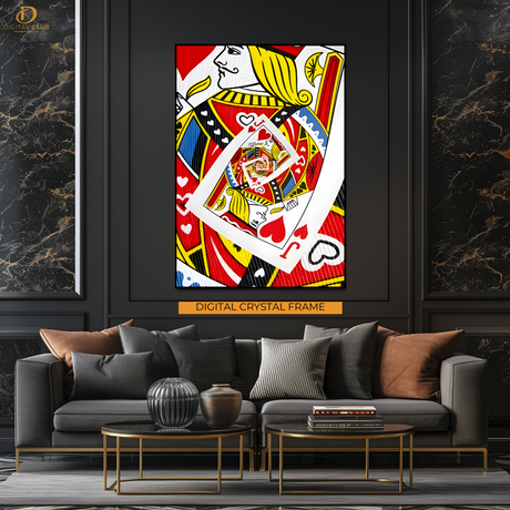 Jack of HEARTS - Premium Wall Art