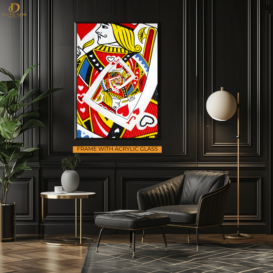 Jack of HEARTS - Premium Wall Art