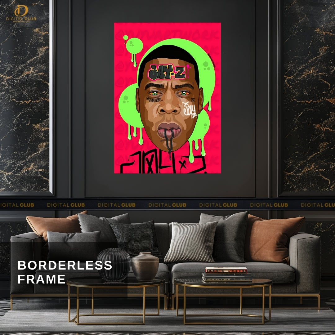 Jay Z - Music - Premium Wall Art