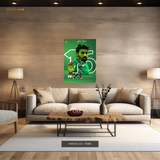 Muhammad Rizwan Pakistan Cricket Premium Wall Art