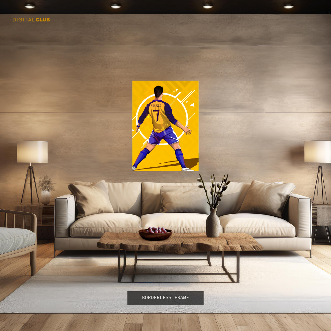 CR7 Al Nassr FC - Premium Wall Art