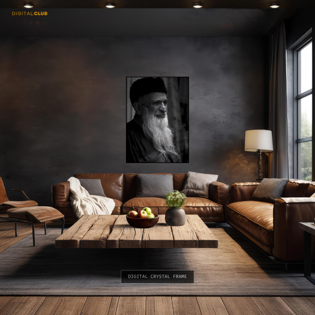 Abdul Sattar Edhi 2 Pakistan Premium Wall Art