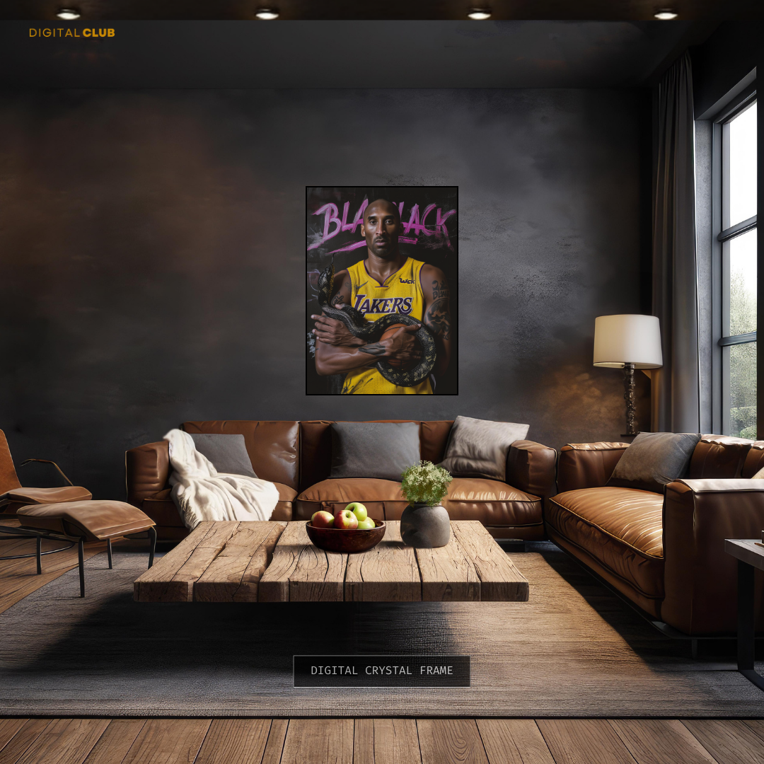 Kobe Bryant Black Mamba Premium Wall Art