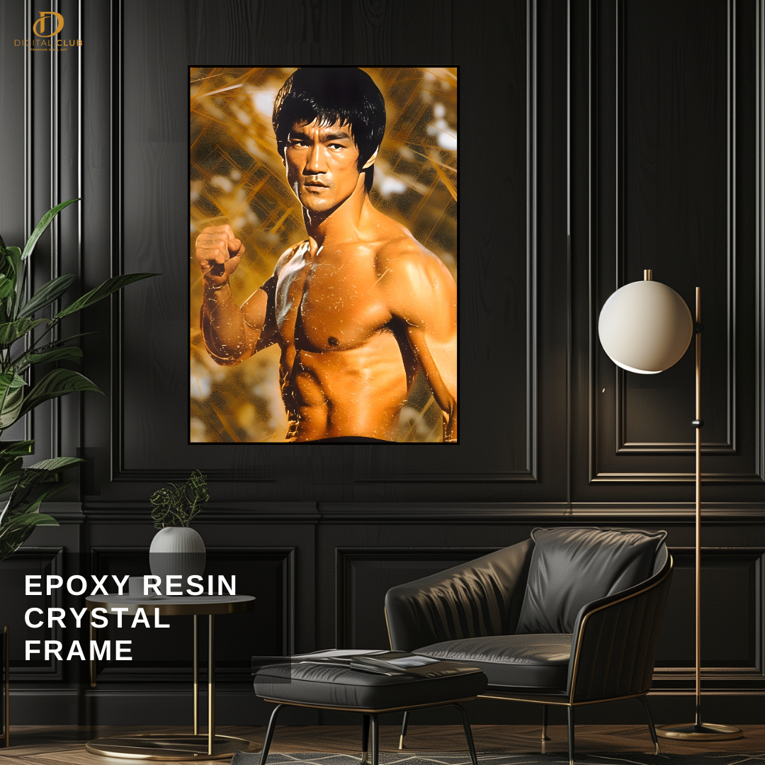 Bruce Lee - MMA - Premium Wall Art