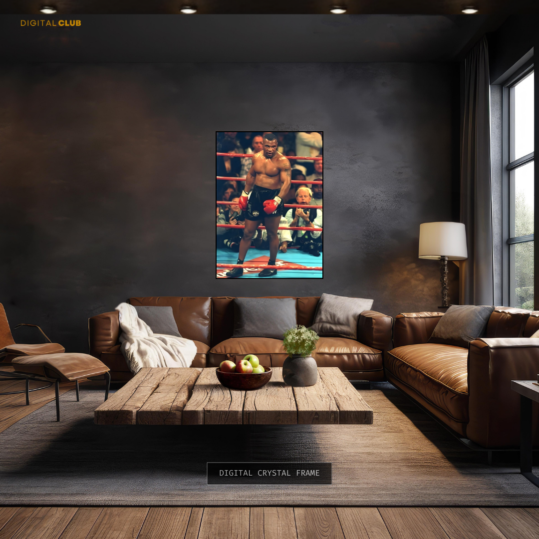 Mike Tyson Heavy Weight Champ Premium Wall Art