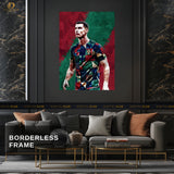 Cristiano Ronaldo 1 - Football - Premium Wall Art