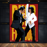 Pulp Fiction Movie Artwork Premium Wall Art