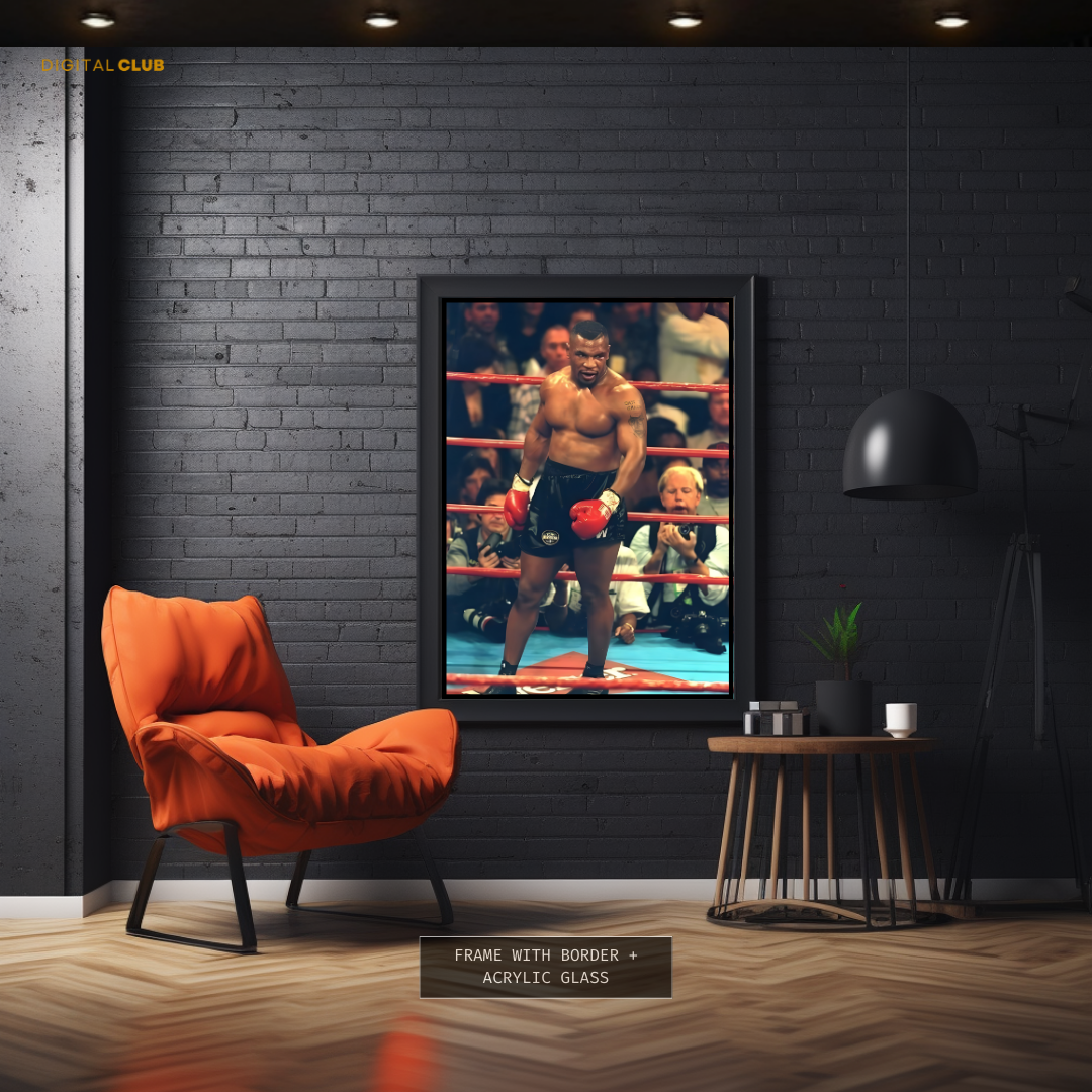 Mike Tyson Heavy Weight Champ Premium Wall Art